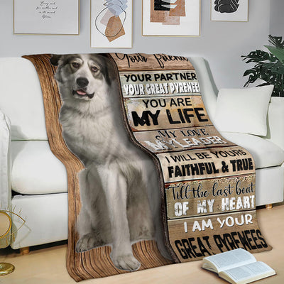 Great Pyrenees-Your Partner Blanket