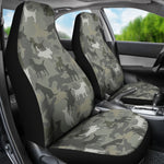 Jack Russell Terrier Camo Car Seat Covers