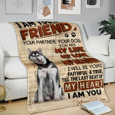 Husky-My Love Blanket