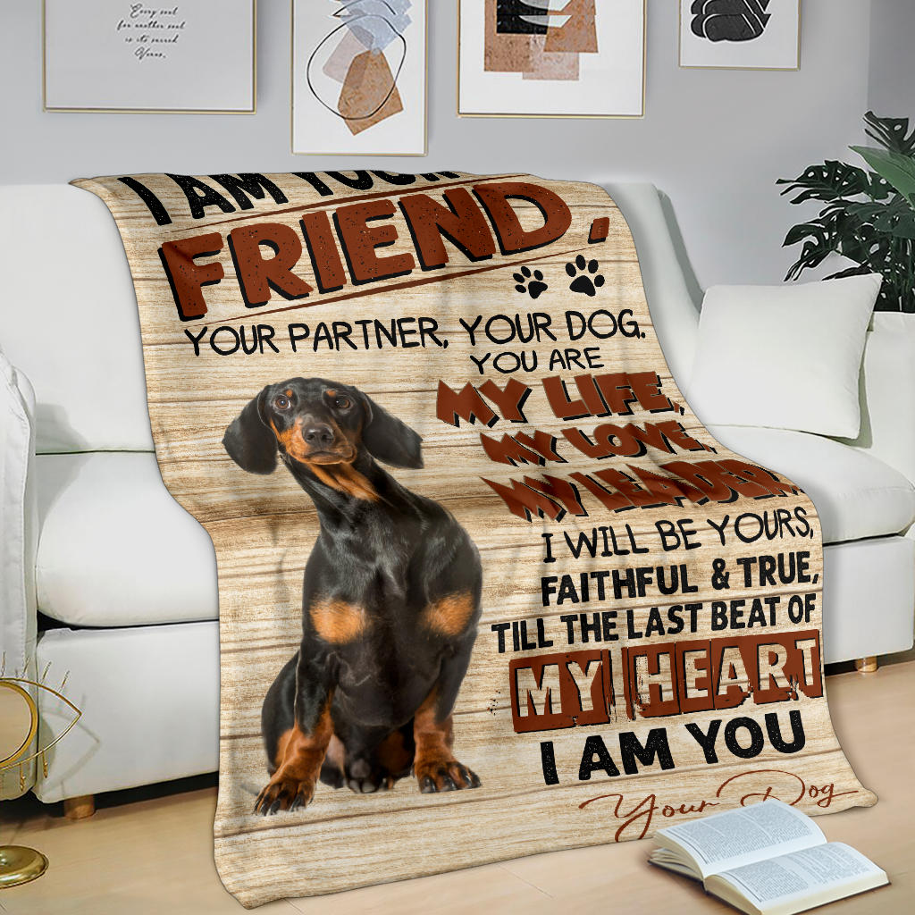 Dachshund 3-My Love Blanket