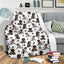 German Shorthaired Pointer Paw Blanket