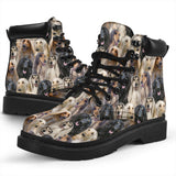 Afghan Hound Full Face All-Season Boots