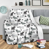 Cesky Terrier Paw Blanket