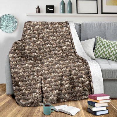 Otter Full Face Blanket