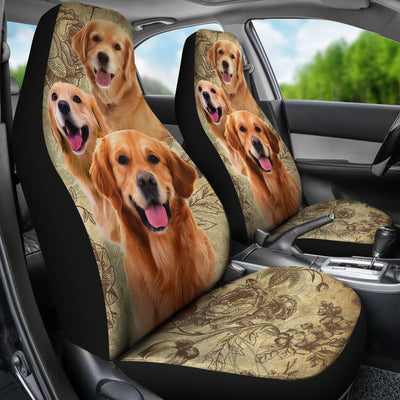 Golden Retriever - Car Seat Covers