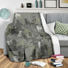 German Longhaired Pointer Camo Blanket