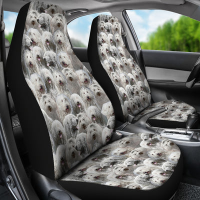 Komondor Full Face Car Seat Covers