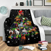 Horse Christmas Tree Blanket