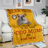 English Bulldog-Dog Mom Ever Blanket