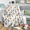 Sighthound Paw Blanket