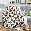 American Water Spaniel Paw Blanket