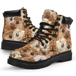 Chow Chow Full Face All-Season Boots