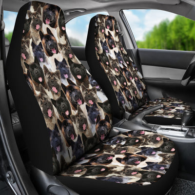 Akita Full Face Car Seat Covers