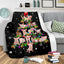 Pig Christmas Tree Blanket