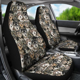 Morkie Full Face Car Seat Covers