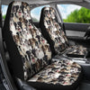 Border Collie Full Face Car Seat Covers