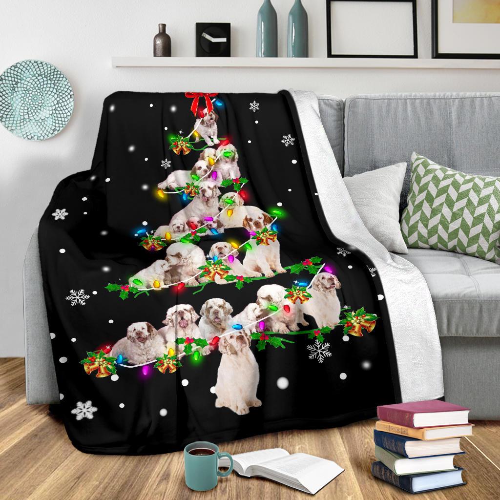 Clumber Spaniel Christmas Tree