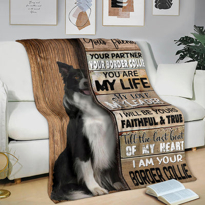 Border Collie-Your Partner Blanket