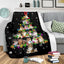 Shetland Sheepdog Christmas Tree Blanket