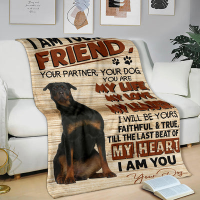 Rottweiler 2-My Love Blanket