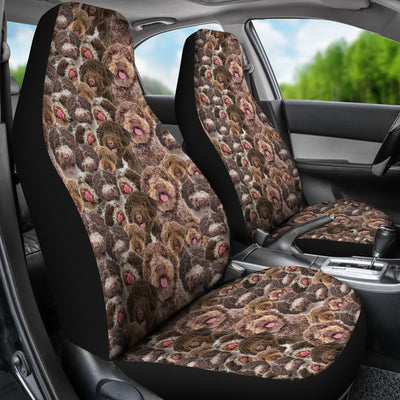 Lagotto Romagnolo Full Face Car Seat Covers