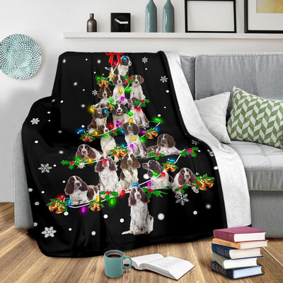 English Springer Spaniel Christmas Tree