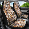 English Bulldog Full Face Car Seat Covers