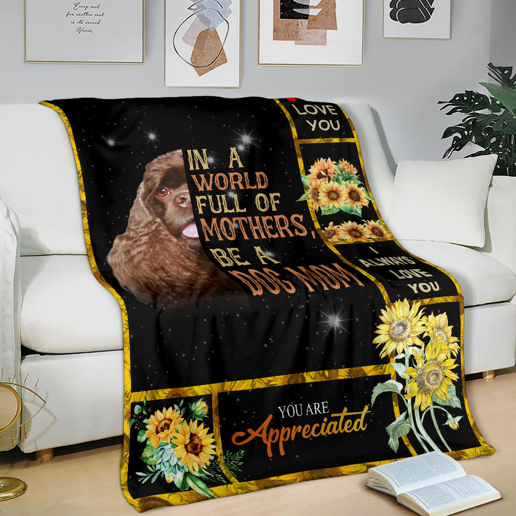 American Cocker Spaniel-A Dog Mom Blanket