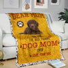 Labradoodle 2-Dog Mom Ever Blanket