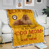 Pomeranian-Dog Mom Ever Blanket