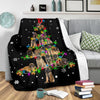Leonberger Christmas Tree Blanket