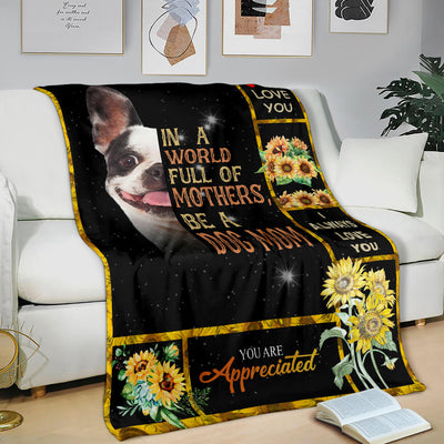French Bulldog-A Dog Mom Blanket