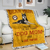 Husky 2-Dog Mom Ever Blanket