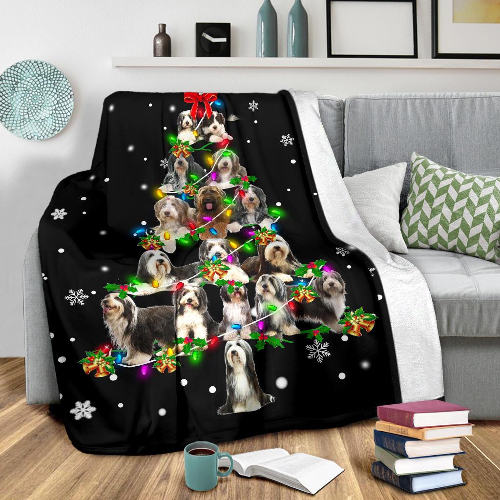 Bearded Collie Christmas Tree
