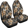 Cavalier King Charles Spaniel Full Face Car Seat Covers