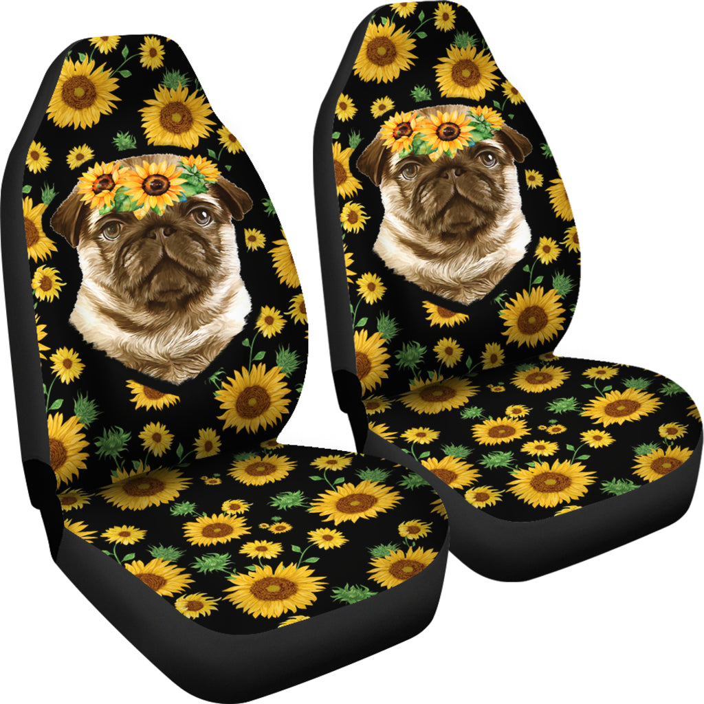 Pug Car Seat Covers