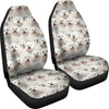 Bichon Frise Full Face Car Seat Covers