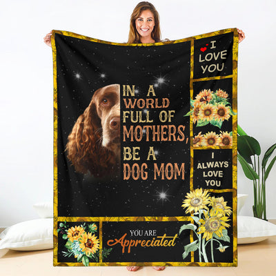 English Springer Spaniel-A Dog Mom Blanket