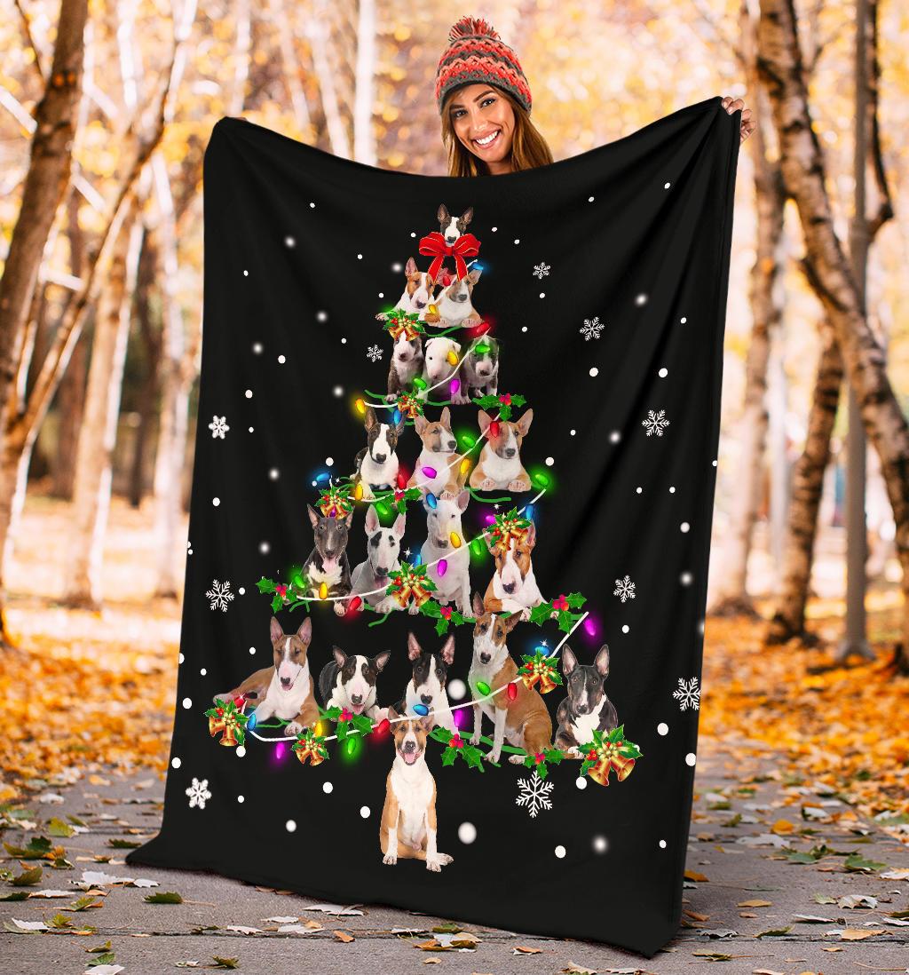 Bull Terrier Christmas Tree
