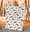 Icelandic Sheepdog Paw Blanket