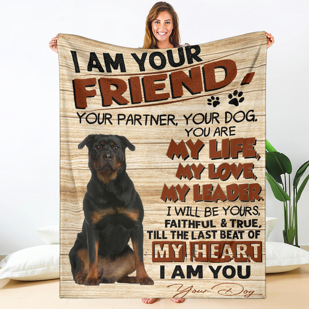 Rottweiler 2-My Love Blanket