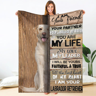 Labrador Retriever-Your Partner Blanket