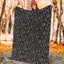 Groenendael Dog Full Face Blanket