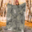 Chihuahua Camo Blanket