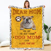 English Bulldog-Dog Mom Ever Blanket