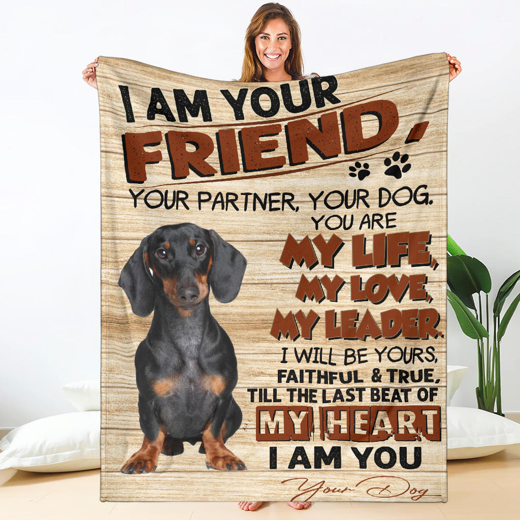 Dachshund 2-My Love Blanket