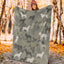 Boykin Spaniel Camo Blanket