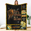 Rhodesian Ridgeback-A Dog Mom Blanket
