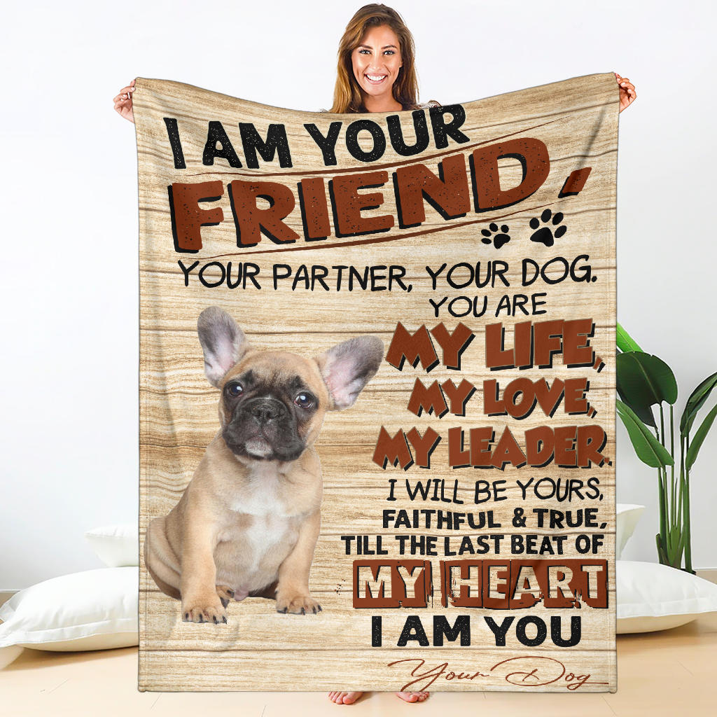 French Bulldog-My Love Blanket