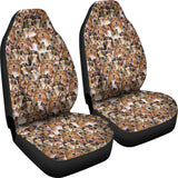 Rough Collie Full Face Car Seat Covers